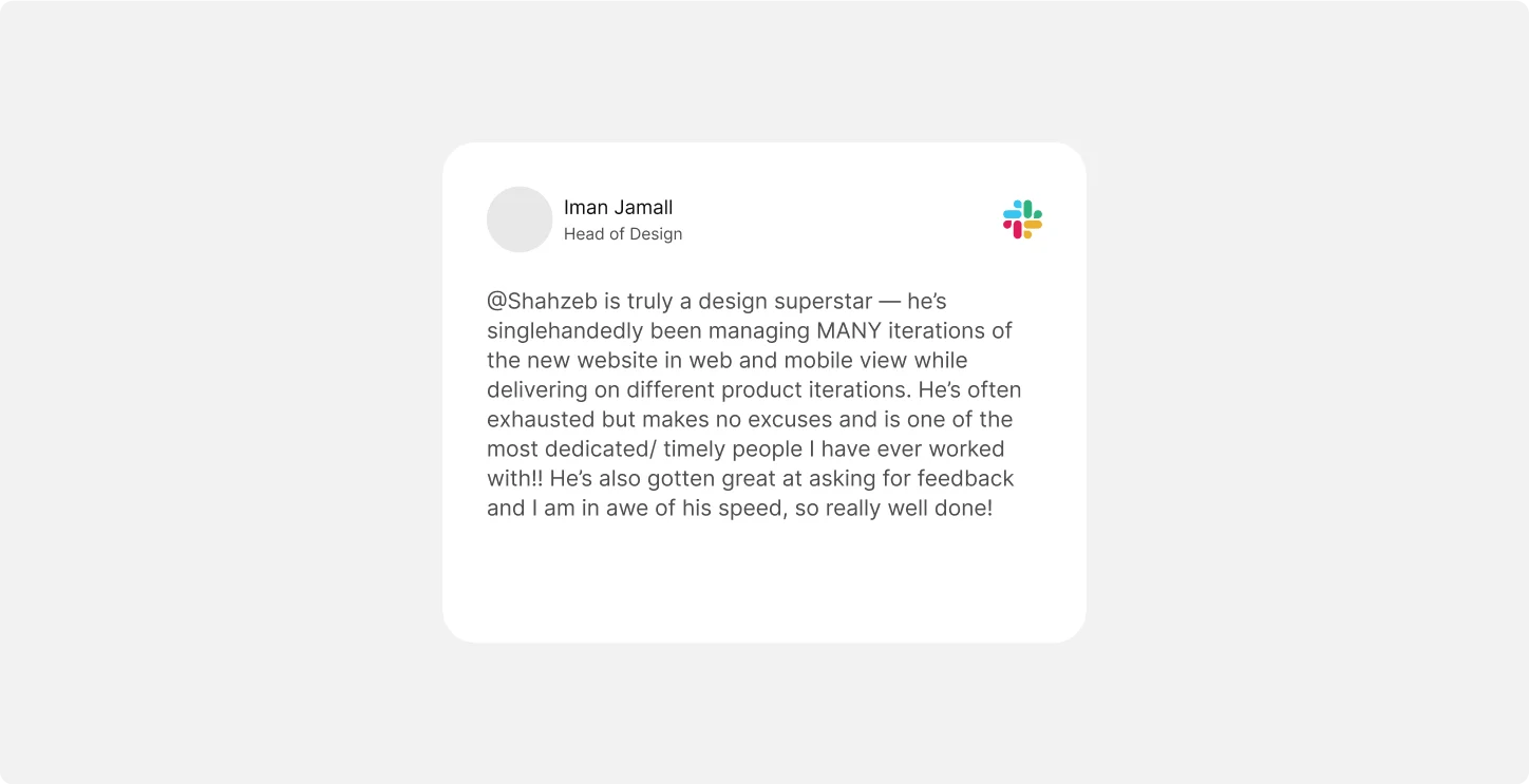 Company appreciation quote